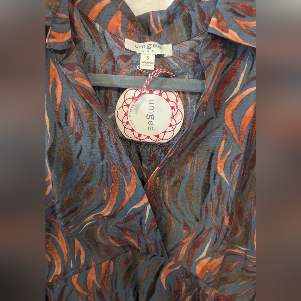 NWOT Umgee Boutique Flowy Dress Size S - Picture 5 of 7